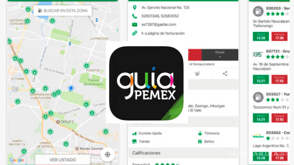Pemex lanza app para saber precios en gasolineras