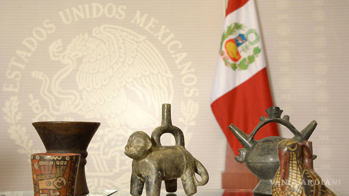 México entregará piezas arqueológicas a Perú
