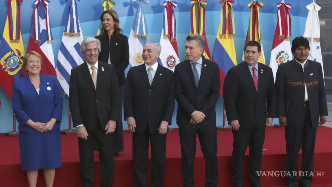 Michel Temer se estrena al mando del Mercosur en momento crítico para su gobierno