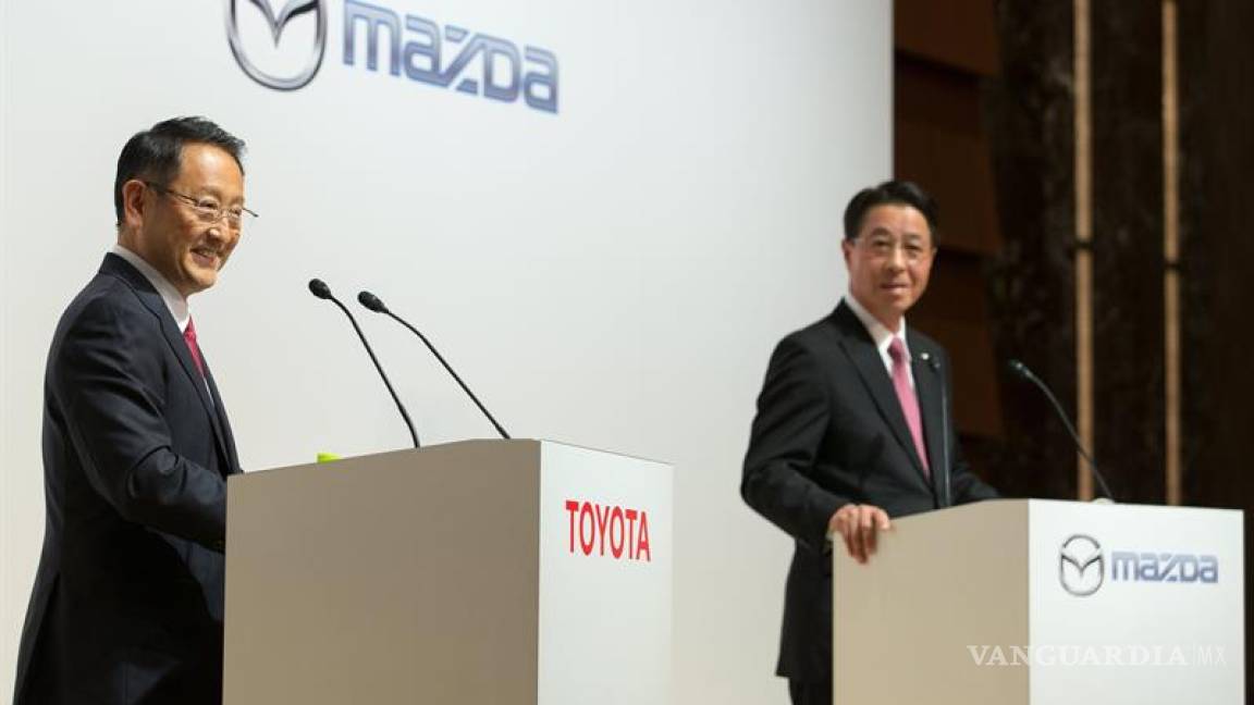 Anuncian Toyota y Mazda una inversión de 1,600 mdd en EU