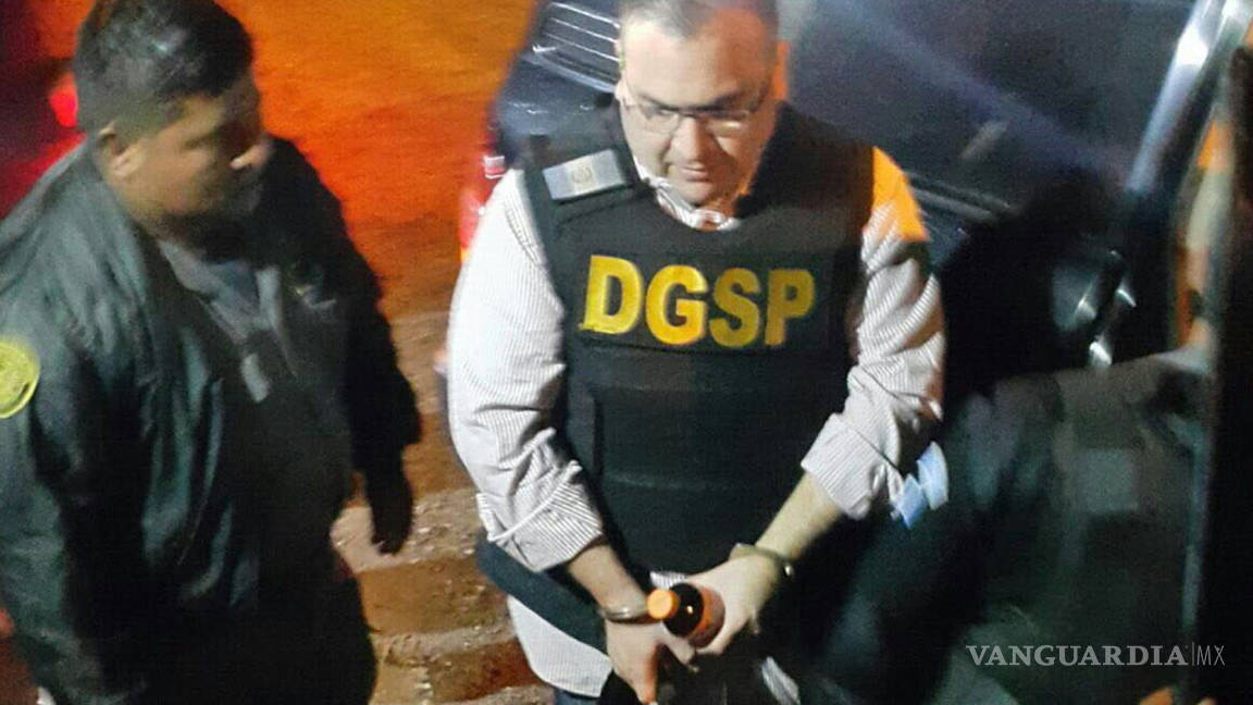 Garantizan seguridad de Javier Duarte en penal que le sea asignado