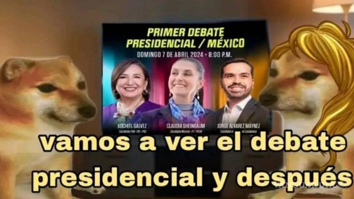 ¿Qué pasó en Churubusco? ‘Llueven’ memes previo al Segundo Debate Presidencial; Sheinbaum, Xóchitl Gálvez y Máynez son tendencia