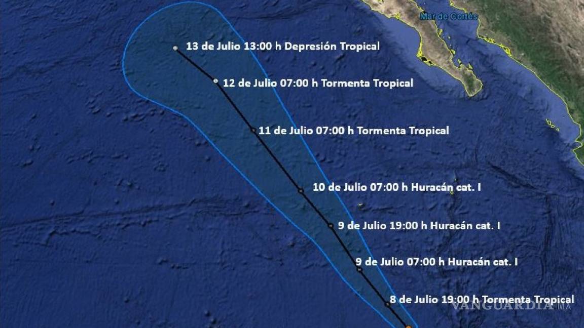 Tormenta tropical ‘Eugene’ se acerca a costas del Pacífico