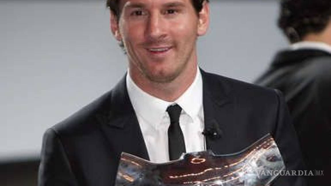 Leo Messi es galardonado con el premio Memorial Aldo Rovira por quinta vez