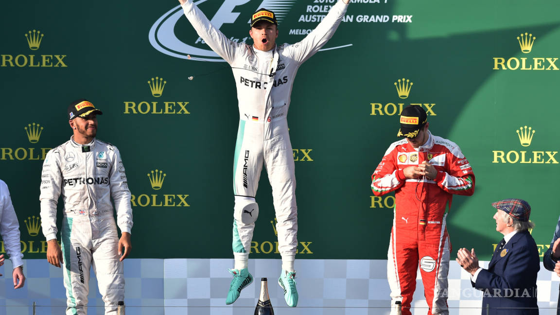 Rosberg gana a Hamilton en Australia para abrir temporada F1