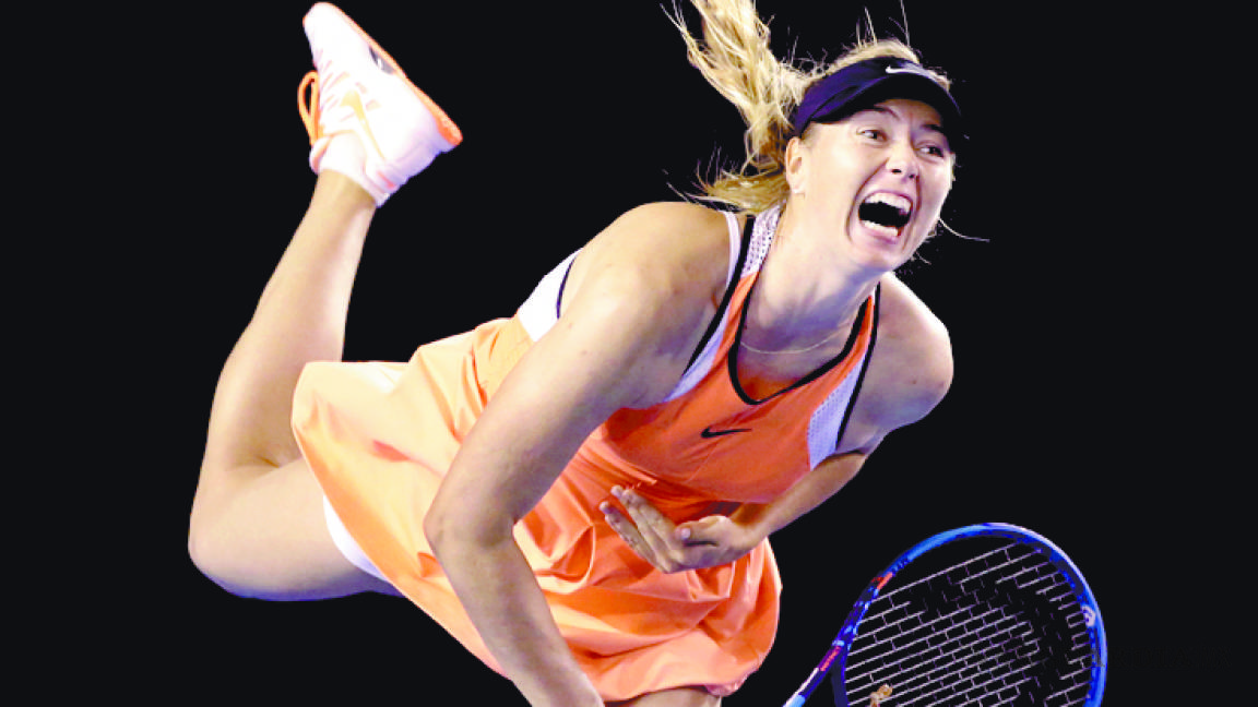 Maria Sharapova, gran ausente en Qatar