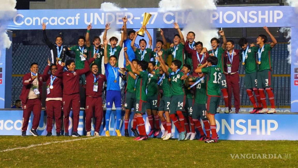 Sub-17 consigue el primer título para México en selecciones nacionales de futbol