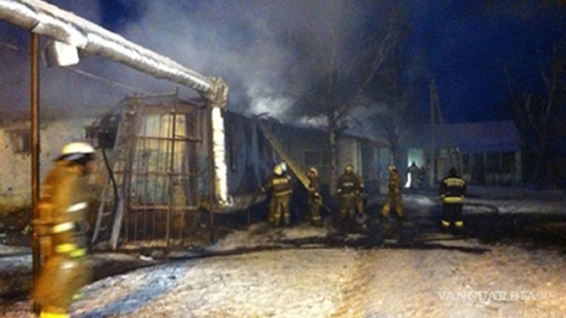 Al menos 23 muertos en Rusia por incendio en hospital psiquiátrico