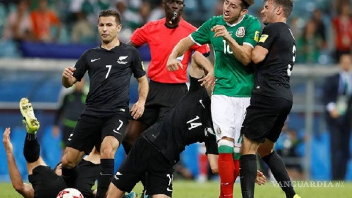 FIFA no sancionará a México por pleito con Nueva Zelanda