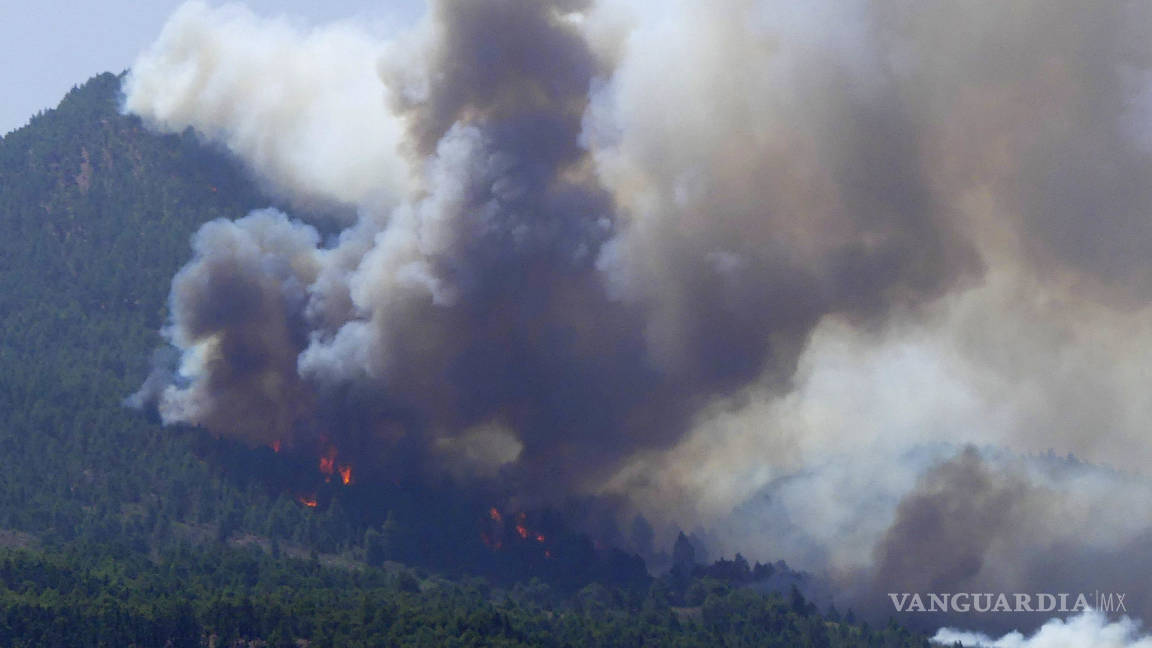 Incendio forestal arrasa cuatro mil hectáreas en Islas Canarias