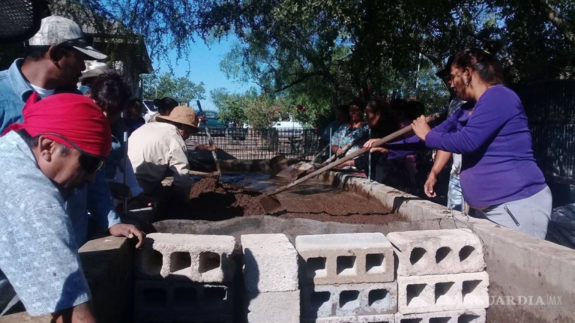 En marcha los huertos familiares y la lombricomposta, en el municipio de Acuña