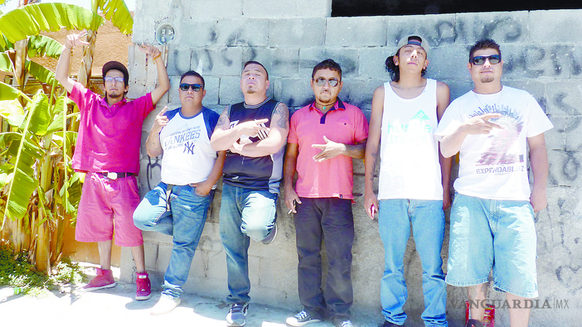 Pintan chavos banda colonias populares de Saltillo
