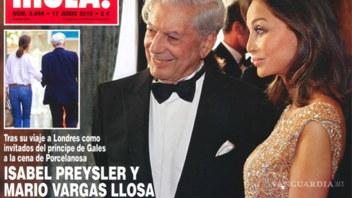 Vargas Llosa pide el divorcio a su esposa Patricia