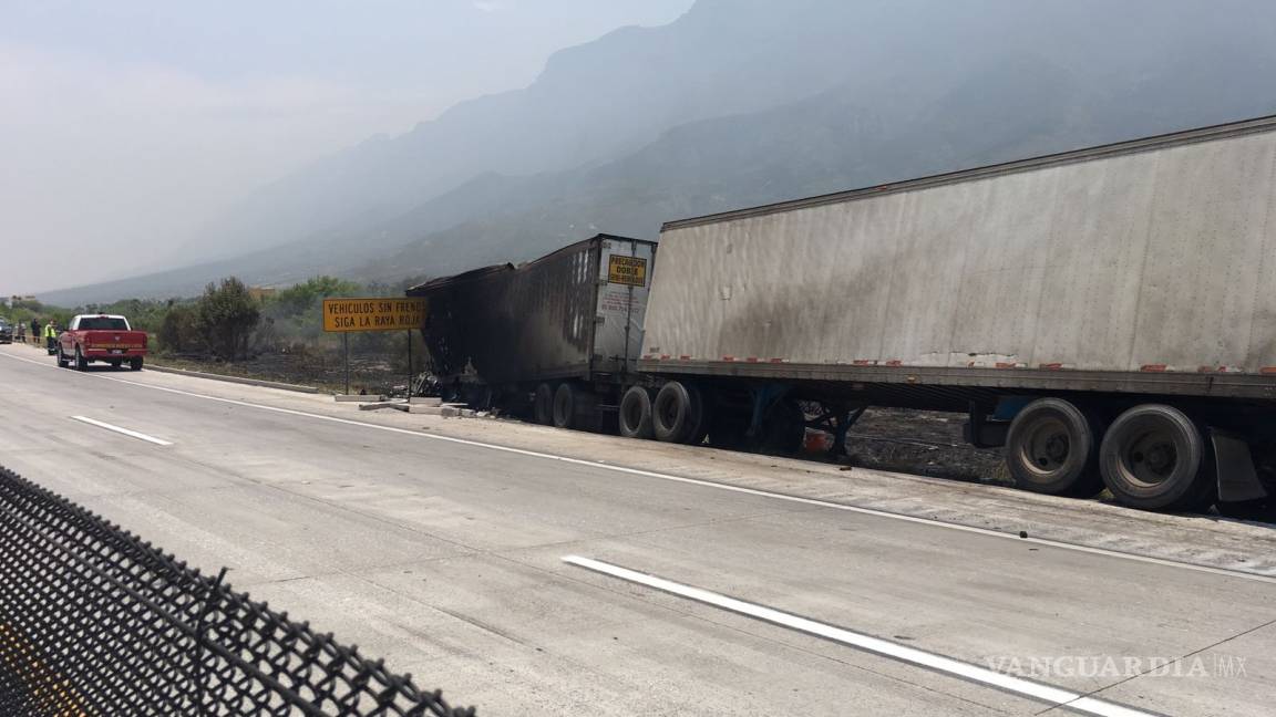Choque en Autopista Saltillo-Monterrey deja un muerto