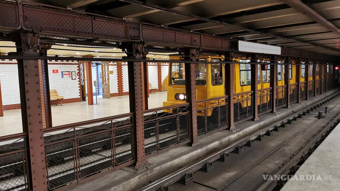 125 años del metro de Budapest, es el segundo más antiguo del mundo