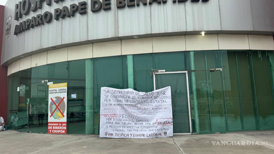 Trabajadores del Amparo Pape piden a Gobernador suban sus sueldos; ganan de mil 200 a 3 mil 900 pesos quincenales
