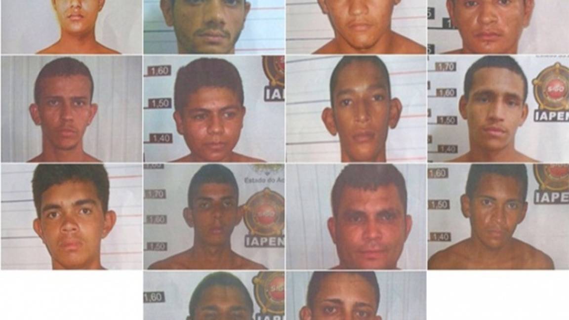 Por un agujero se fugan 16 presos en Brasil