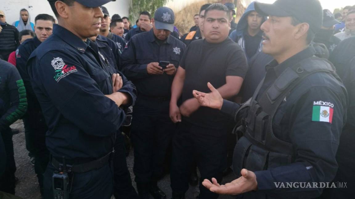 Policías estatales de Zacatecas demandan la renuncia de titular de la SSP