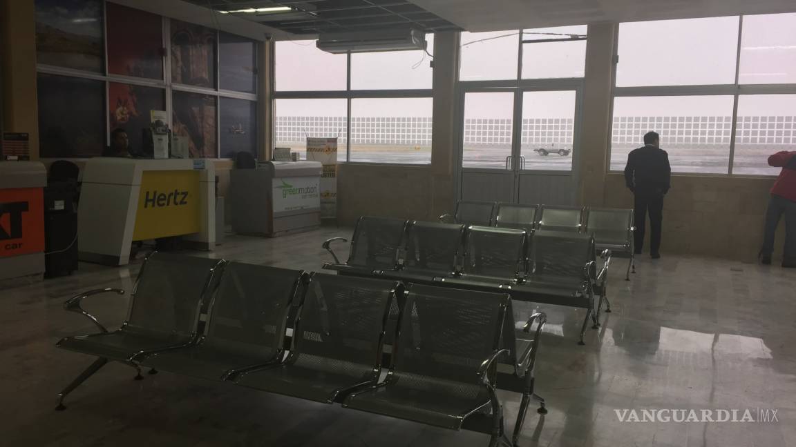 Cancelan vuelo de Aeroméxico en Aeropuerto de Saltillo por mal clima