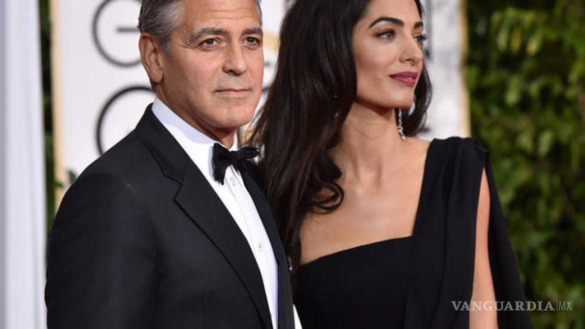George Clooney y Alamuddin esperan gemelos