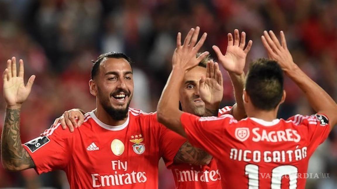 Sin Jiménez, Benfica sigue de lider en Portugal