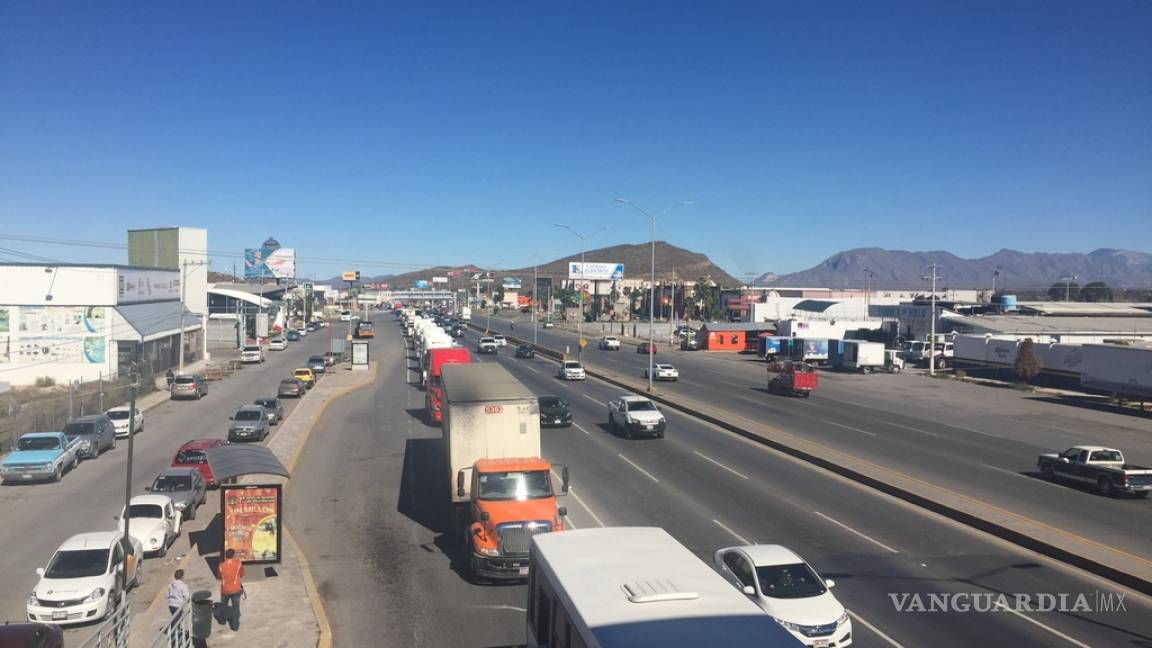 Transportistas se unen a manifestaciones contra el gasolinazo en Saltillo