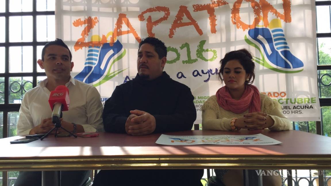 Anuncian Zapatón 2016 en Saltillo