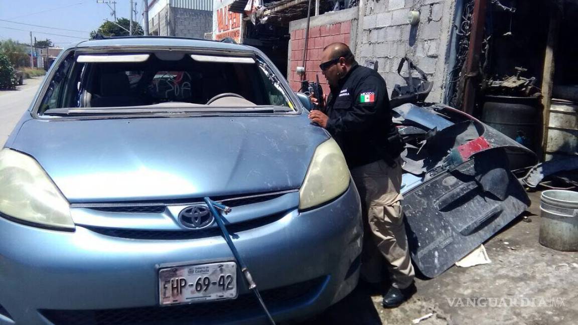 Autoridades clausuran yonke tras operativo de seguridad en Torreón