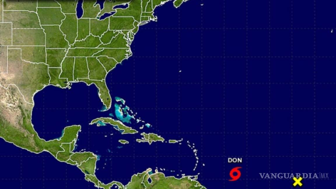 Se forma la tormenta 'Don' en el Atlántico