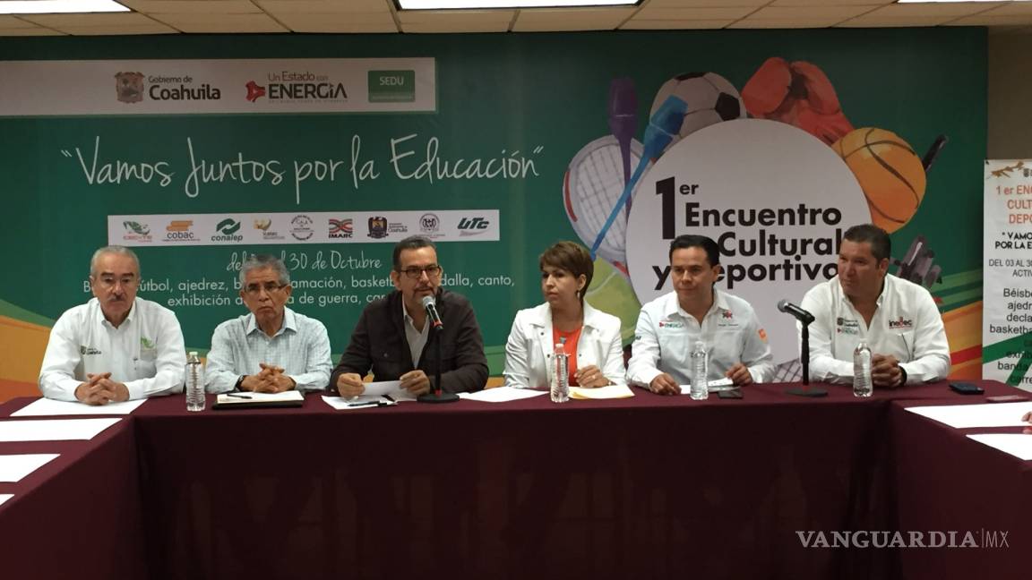Presenta Sedu Coahuila programa “vamos juntos por la educación”