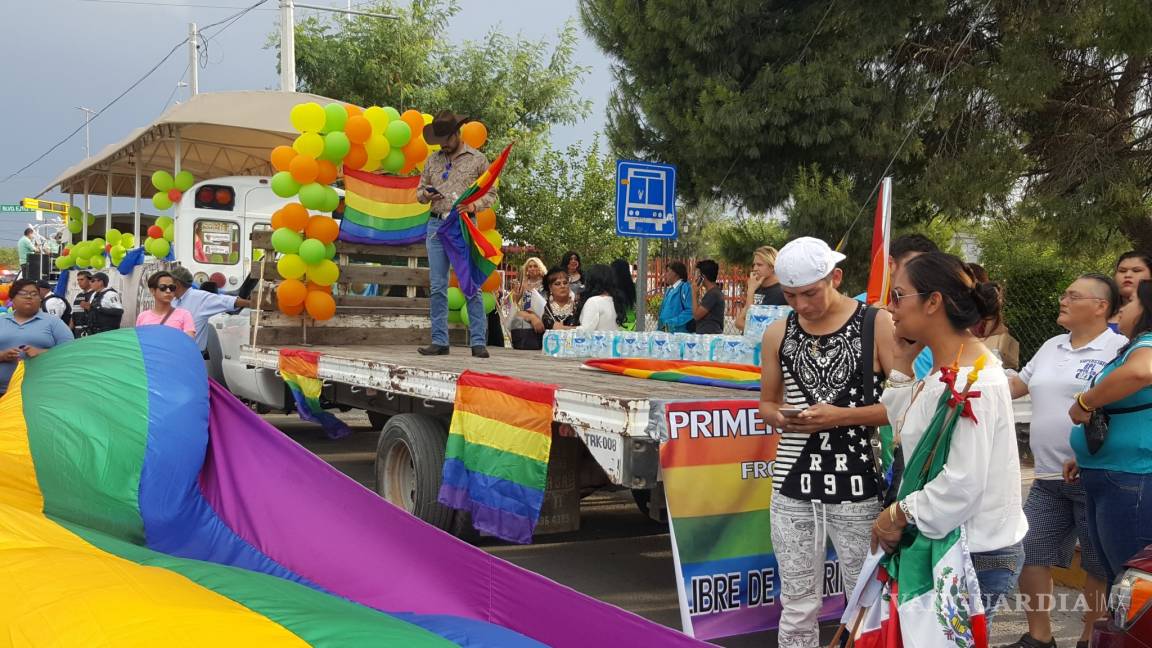 Realizan marcha Gay en Monclova