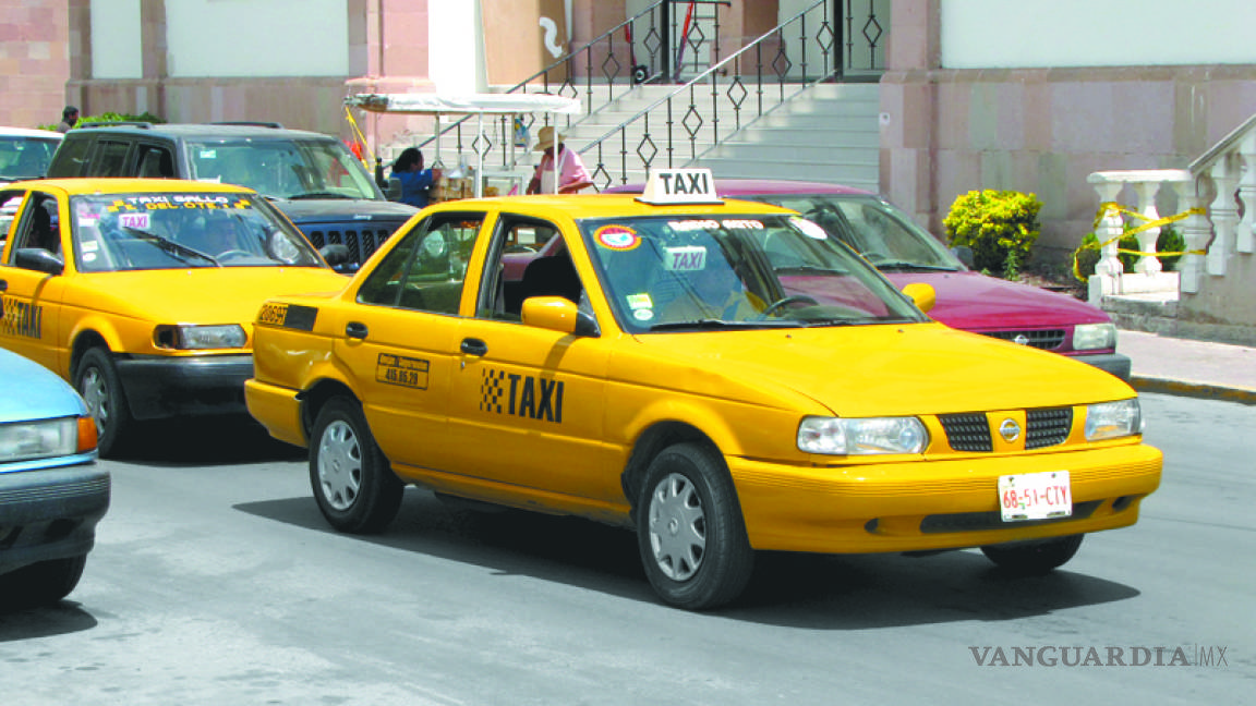 Liberarán en Saltillo nuevas concesiones para taxis