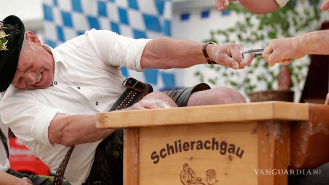 Comienza el campeonato de lucha de dedos al sur de Alemania