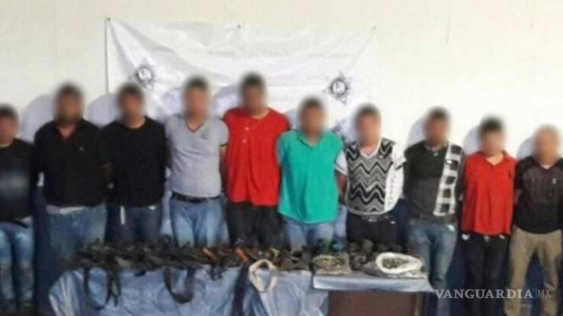 Detienen a 10 presuntos integrantes del grupo delictivo ‘Los Viagra’ en Michoacán