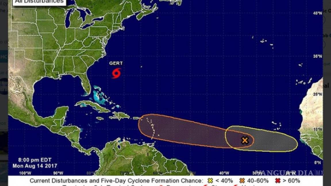 Se fortalece ‘Gert’; podría convertirse en huracán