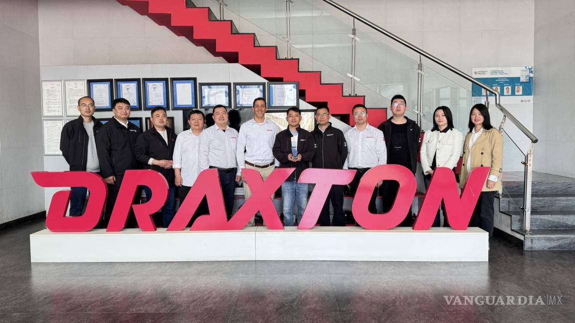 Recibe Draxton China galardón a su calidad en la producción de partes de suspensión