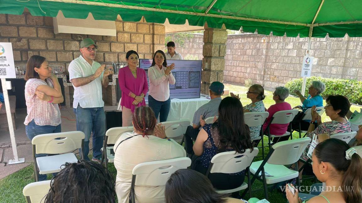 Llama Poder Ciudadano MX X MX a promover el voto en Saltillo; ‘No vivimos en dictadura porque salimos a votar’