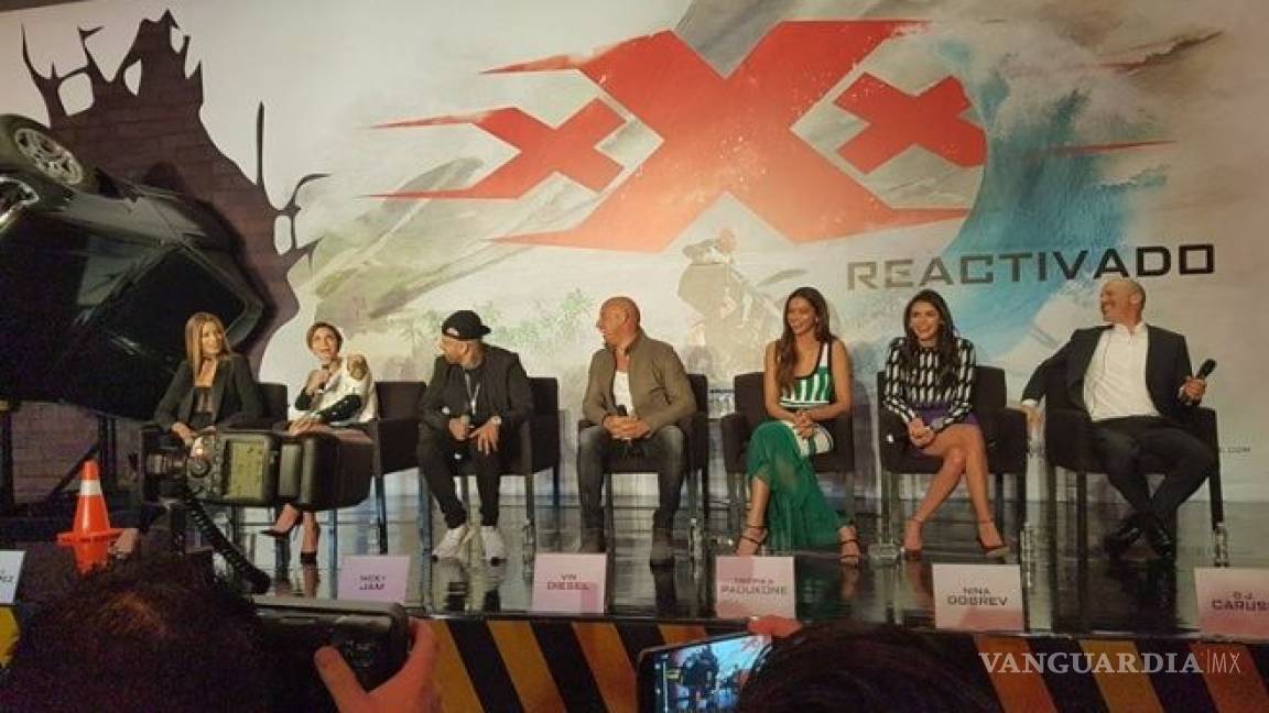 Vin Diesel presentó en México &quot;xXx: Return of Xander Cage&quot;