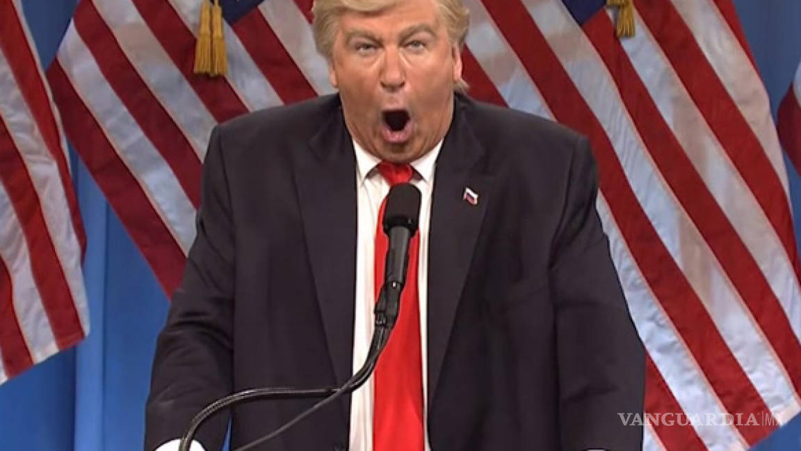 'Saturday Night Live es lo peor de la NBC', dice Trump por parodia de Alec Baldwin