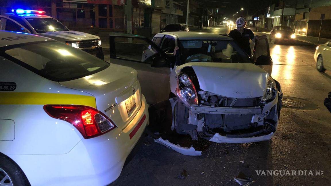 Conductora Se Lleva De Encuentro A Taxista En La Zona Centro De