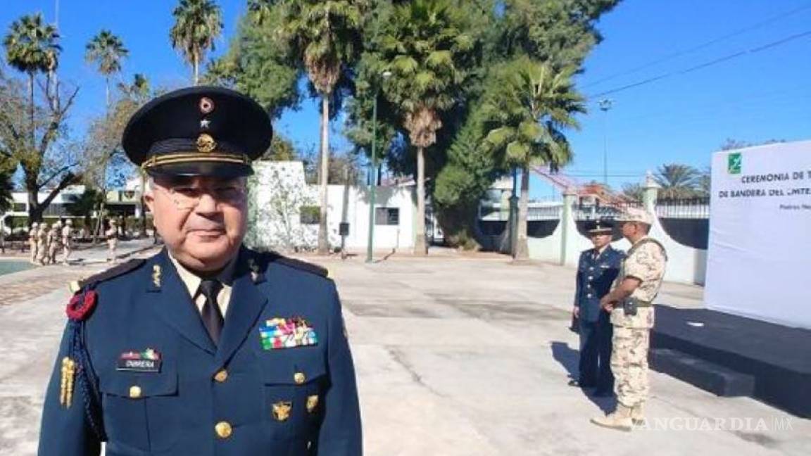 Rinde protesta nuevo comandante de la guarnición militar en Piedras Negras