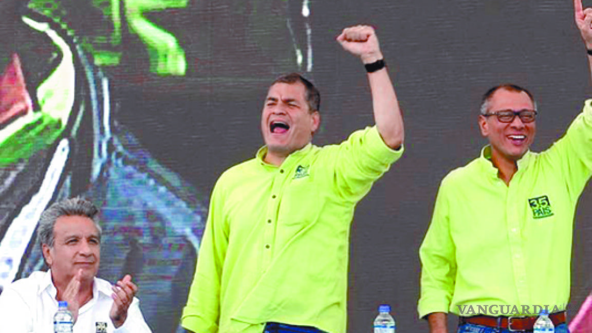 Alista Ecuador la sucesión de Rafael Correa