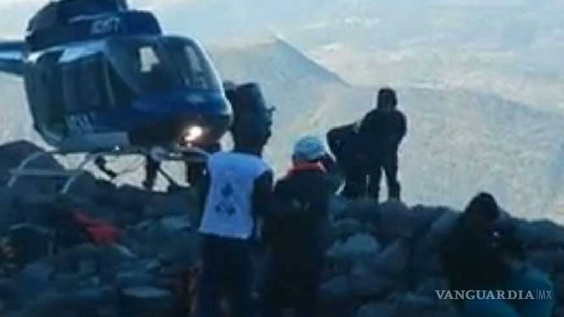Hombre muere en el Pico de Orizaba al evitar la caída de su hijo