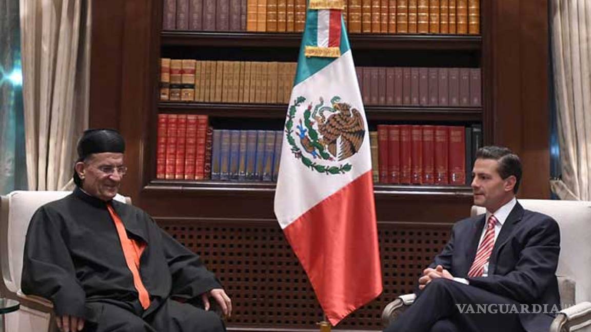 Peña Nieto se reúne con Patriarca Maronita
