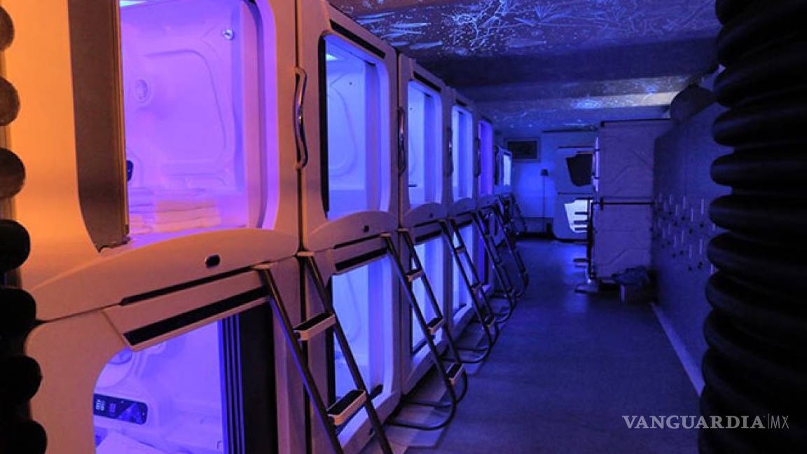 Subspace: hotel con cápsulas espaciales en lugar de habitaciones