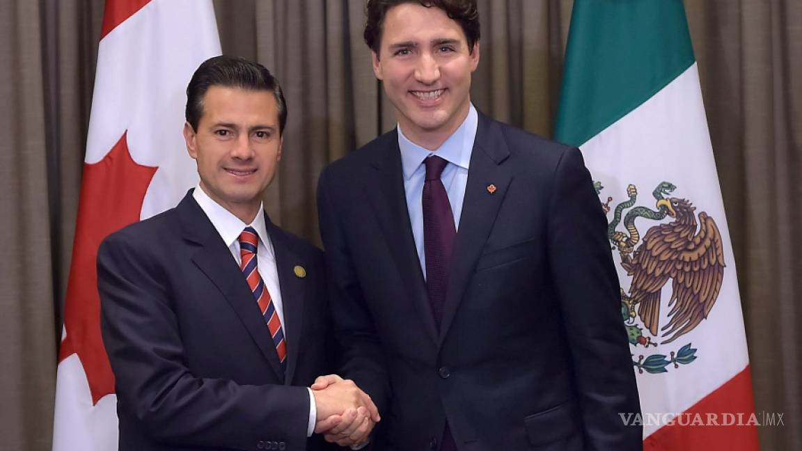 Peña Nieto y Trudeau hablan por teléfono para reforzar cooperación
