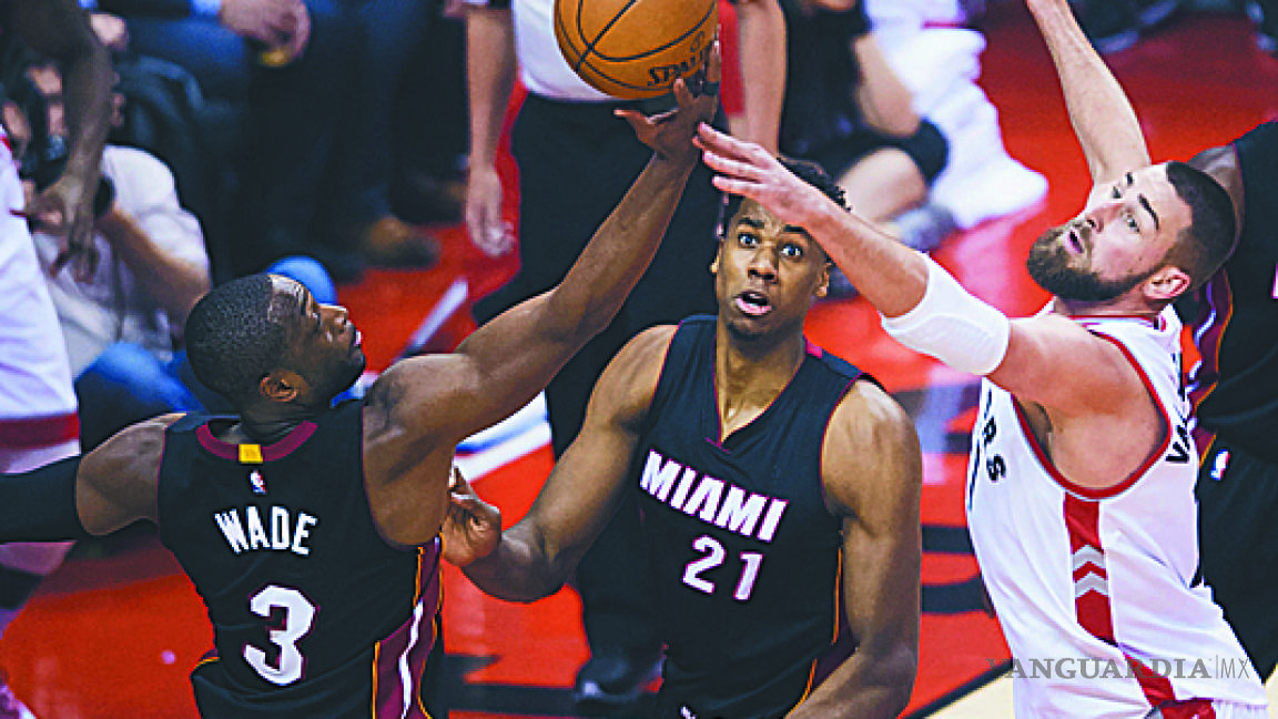 Heat de Miami enfrió a los Raptors