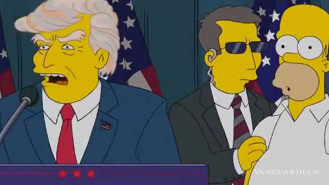 Los Simpson profetizan ‘la caída del imperio’ de Trump