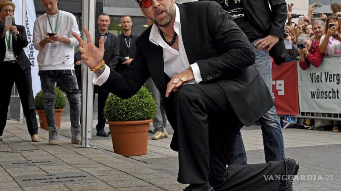 Nicolas Cage tiene su estrella en el 'Walk of Fame' en Alemania