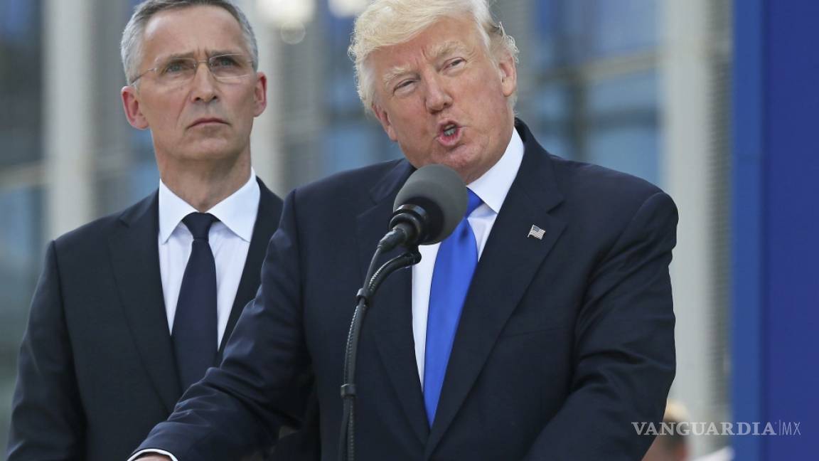 Pide Donald Trump a los miembros de la OTAN que aumenten su gasto en defensa
